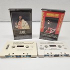 2 Elvis Presley Cassette Tapes Pure Gold Burning Love & Hits From His Movies Vtg