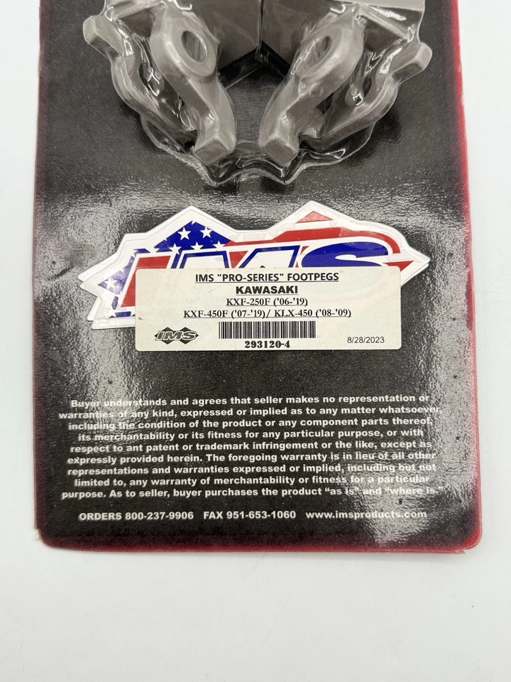 Escaleras IMS Pro Series Kawasaki KX250F 2006-2017 KX450F 2007-2017 293120-4 Foto 2 de 3