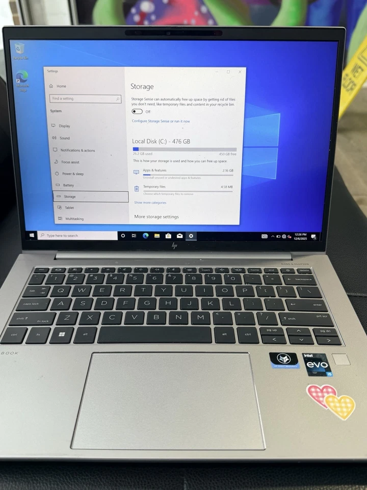 HP Zbook firefly 14” G9 / i5 12th gen / 16gb ram / 512gb ssd / win 10 pro - Image 3 of 4