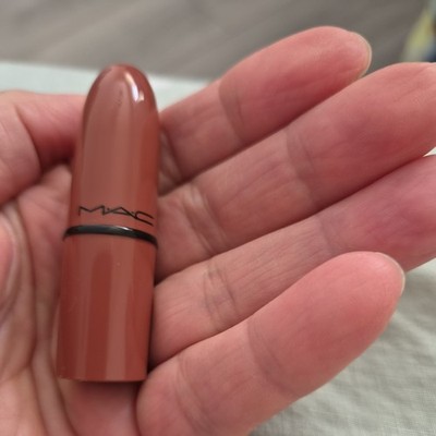 Brandneu Mac Mini Amplified Creme Lippenstift Farbton Brick-O-La Limited Edition