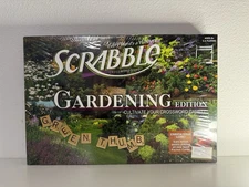 Scrabble Gardening Edition Crossword Game Brand New Sealed