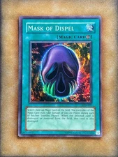 Yugioh Mask of Dispel LON-017 Super Rare NM