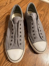 JOHN VARVATOS OX CONVERSE All Star gray lacel...