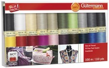Gutermann Sew-All Polyester Thread Set - 20 Spools-Basics