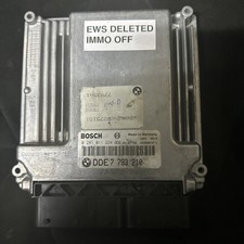 BMW 5 E60 E61 2004 525D Diesel engine ECU EWS...