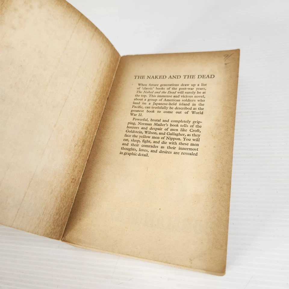 The Naked And The Dead The Greatest Novel Of 2nd World War by Norman Mailer - image 2 of 4