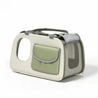 Pet Carrier Bag with Shoulder Strap Collapsible Cat Carrier Foldable Soft-sided