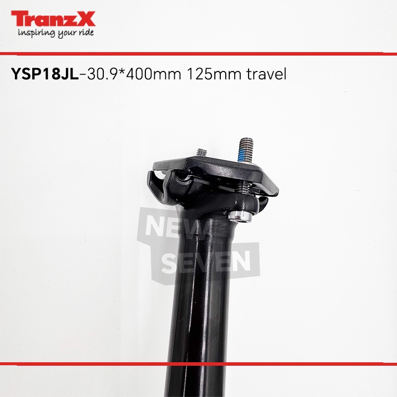 TranzX 30.9 Dropper Post Seatpost 400mm length 120mm travel Remote