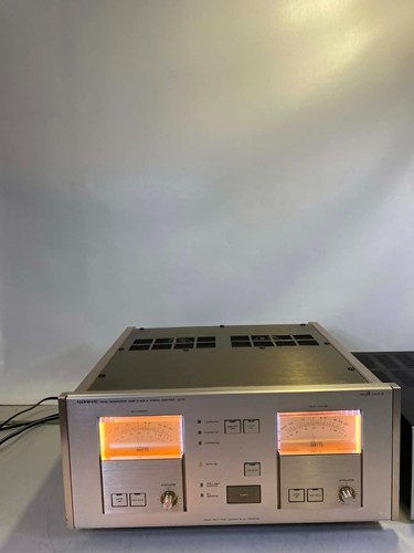 Luxman M-05 Power Amp and C-02 Preamp for an extra cost of $1750. Services,