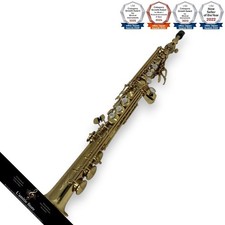 Yamaha YSS-875 Custom Hard Case Soprano Saxophone Sax YSS875 Gold Japan