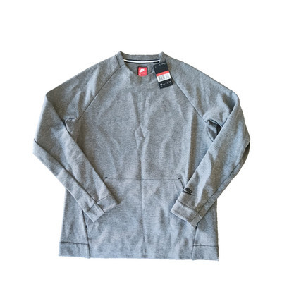 Neu mit Etikett! *NIKE* Herren Freizeit Pullover (Sweatshirt) GR:L Grau *NIKE*