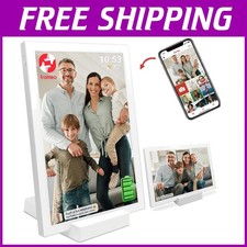 10.1" Frameo Digital Photo Frame with WiFi  Battery