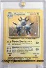 Pokémon MAGNETON 9/102 Holo Rare Base Set - Light Play 🍒