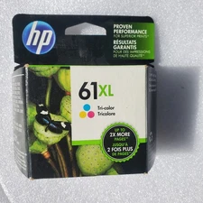 4pk HP 61XL Tri-Color Ink Cartridge OEM Genuine, Exp Jun 2016 New Sealed CC564WN