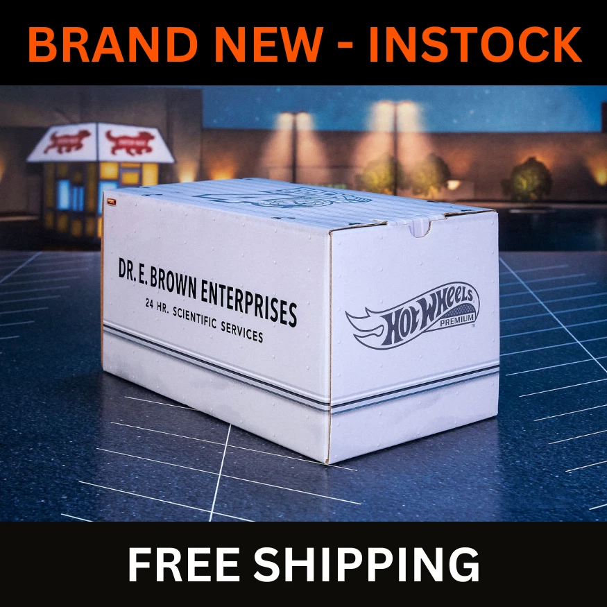 Hot Wheels Collectors Hot Wheels Regreso al Futuro 40 Aniversario Set Foto 3 de 4