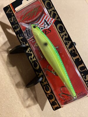 Lucky Craft Slender Pointer 97MR   4  3/8oz Slow Suspending 3-4ft Peacock