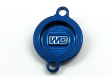 WORKS 2008 505 Sx-F KTM OIL FILTER COVER BLUE KTM/HUS/GAS 27-090