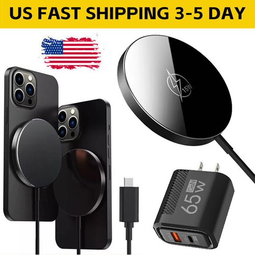 Mag safe Wireless Charger Magnetic Fast Charger For iPhone 16 15 14 13 12Pro Max