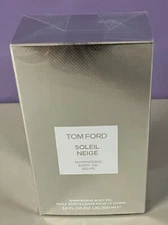 TOM FORD SOLEIL NEIGE SHIMMERING BODY OIL 3.4 FL OZ/100 ML "NIB"