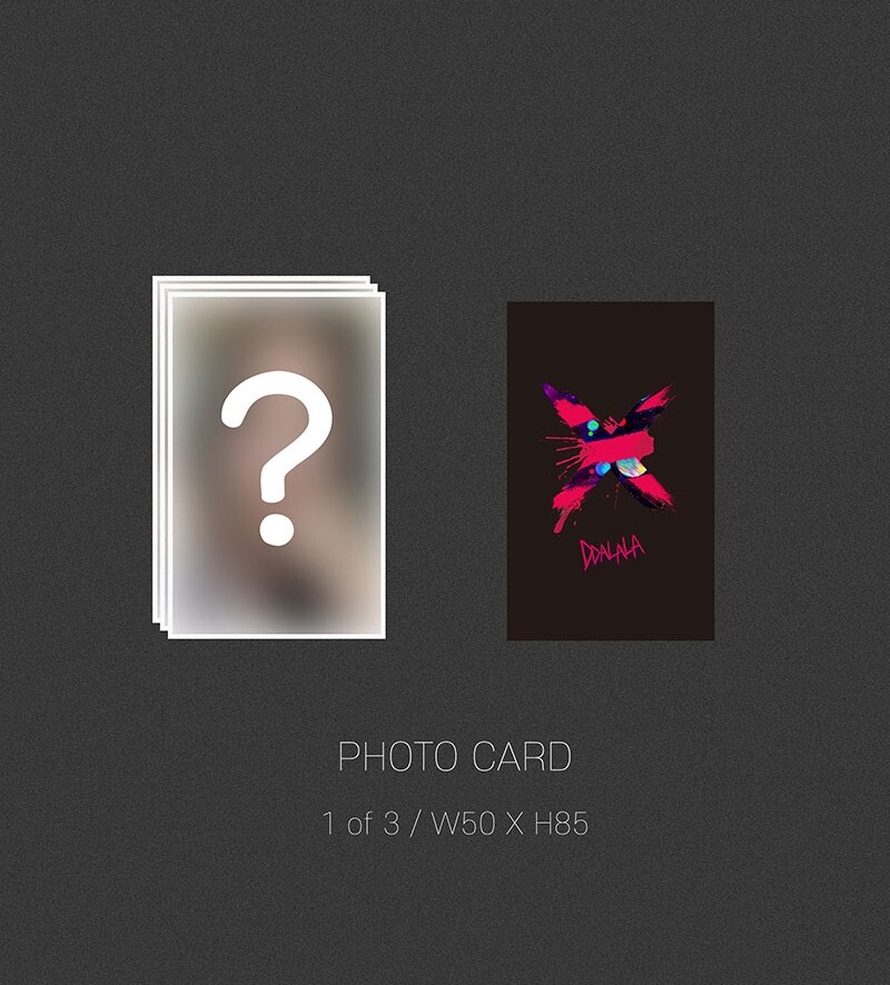 XUM - Debut Single Album [DDALALA] CD Disc Photo Card K-Pop