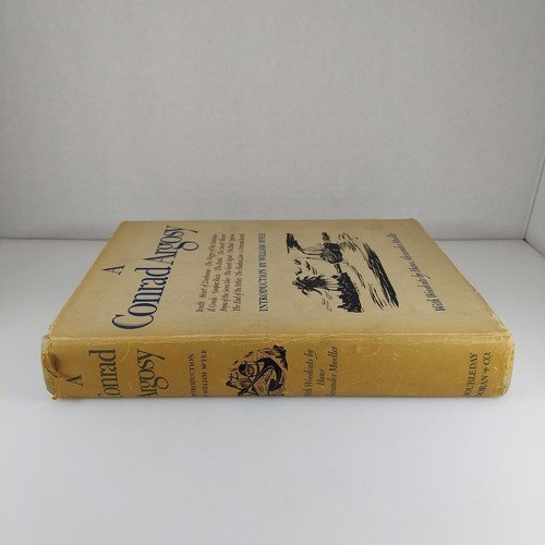 A Conrad Argosy by Joseph Conrad 1942 Doubleday Doran HCDJ, Illustr Wood Cuts - Picture 2 of 17