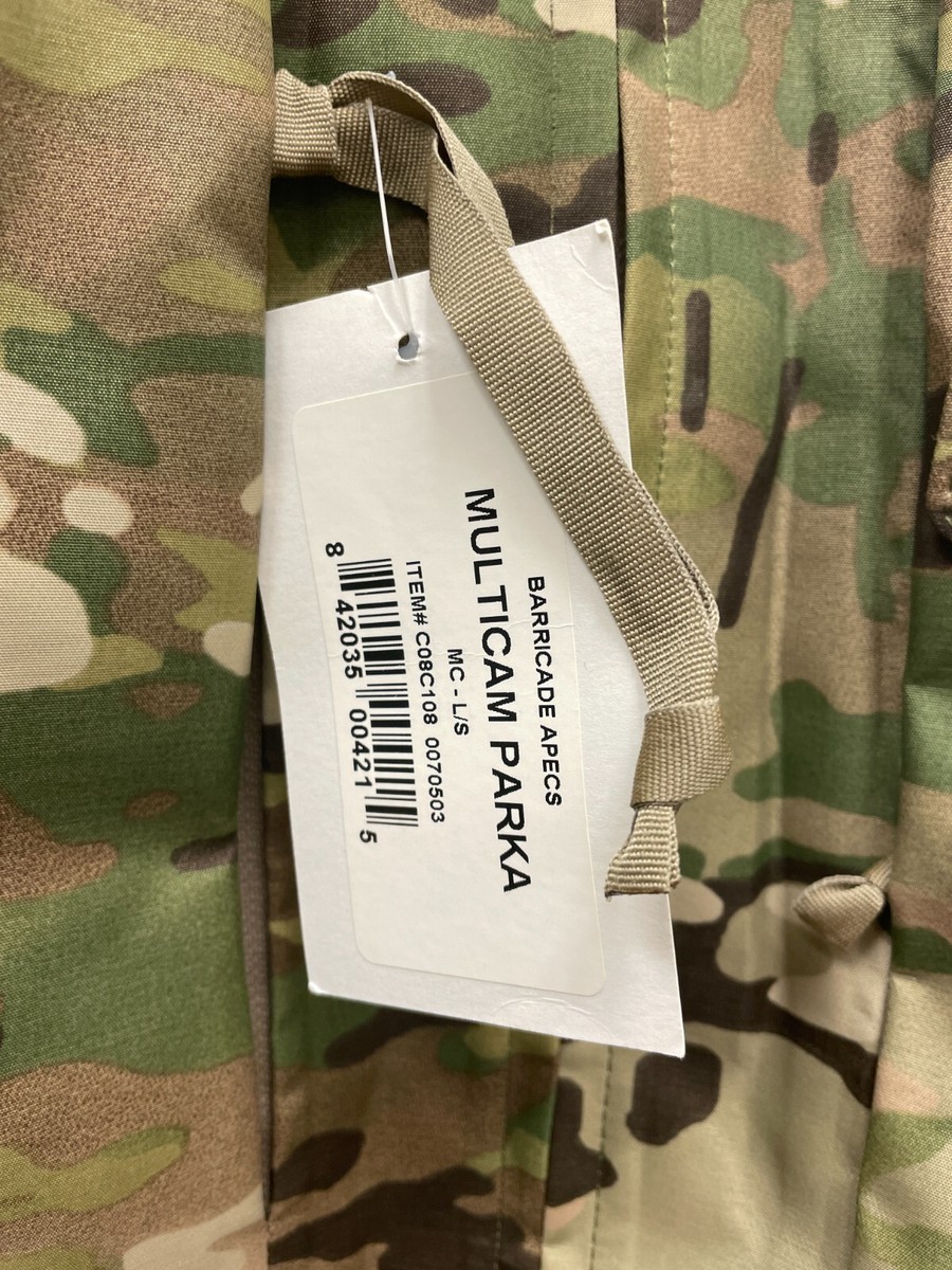 Us Army Issue Apecs Gen II Gore Tex Multicam Cold/Wet Weather