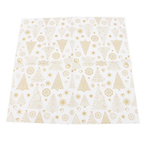 20 PCS Paper Napkin Christmas Disposable Dinner Napkins Cocktail Towel - Picture 10 of 11