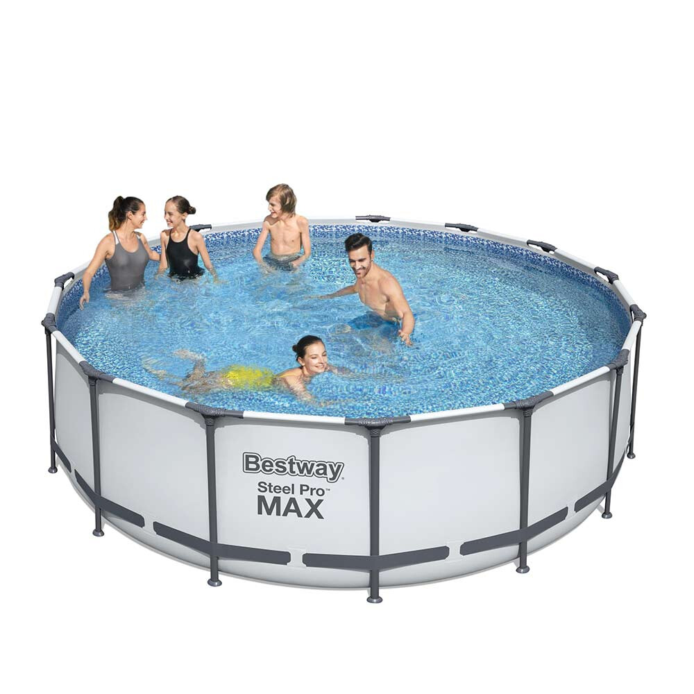 Piscina elevada desmontable Bestway 56438 Round Steel Pro Max 457x122cm