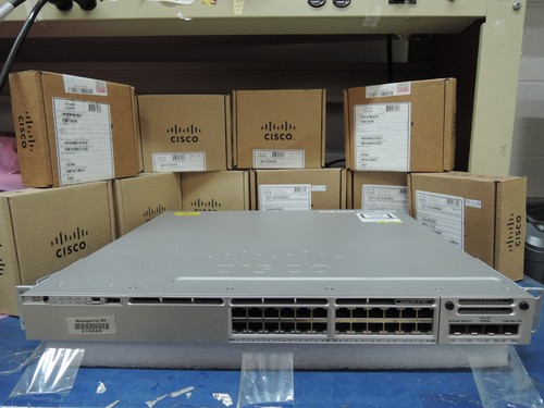 Cisco WS-C3850-24P-L 24 Port Gigabit Ethernet PoE+ Switch - Picture 2 of 4