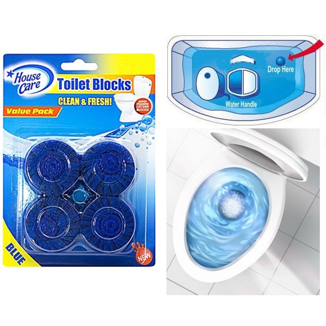 TyDBol Natural Automatic Toilet Bowl Cleaning Tablets Twin Pack 12
