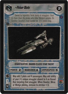 Star Wars CCG Reflections II Pulsar Skate