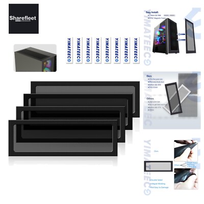 Staubfilter Lüfterabdeckungen PC 360mm für Computer-Kühlerlüfter, Netzteil, R...