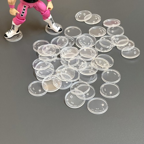 30 pcs Stand BASE Fits 6'' GI Joe Classified action figure Cobra star wars CLEAR - 第 1/4 張圖片