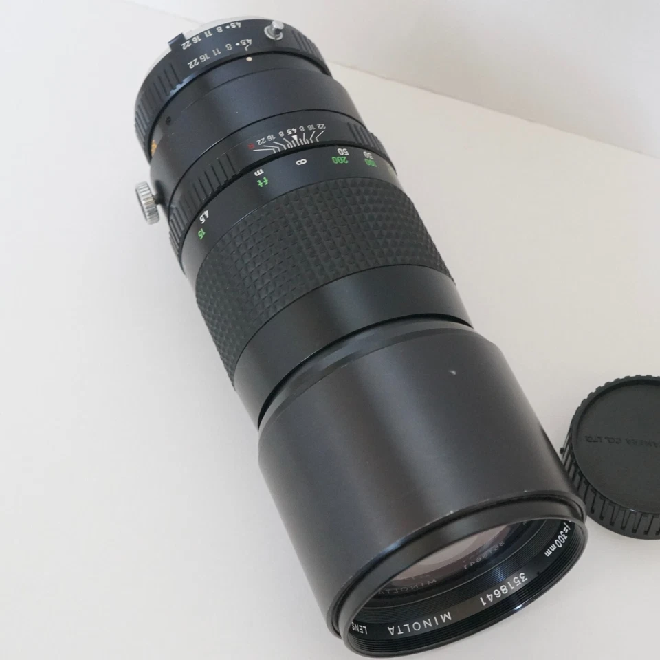 Near MINT Minolta MC Tele Rokkor HF 300mm F/4.5 Telephoto MF Lens from Japan - Image 4 of 4