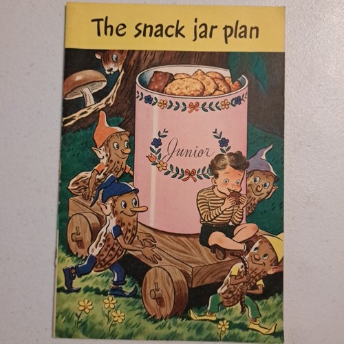 1946 The Snack Jar Plan MCM Recipes Cook Book National Peanut Council Jrs Snacks - Imagen 3 de 17