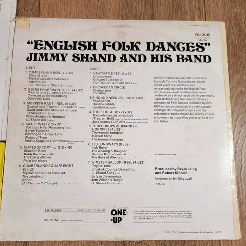 English Folk Dance Record Bundle, Lot of 5 Vinyl LP, 12" - Imagen 9 de 15