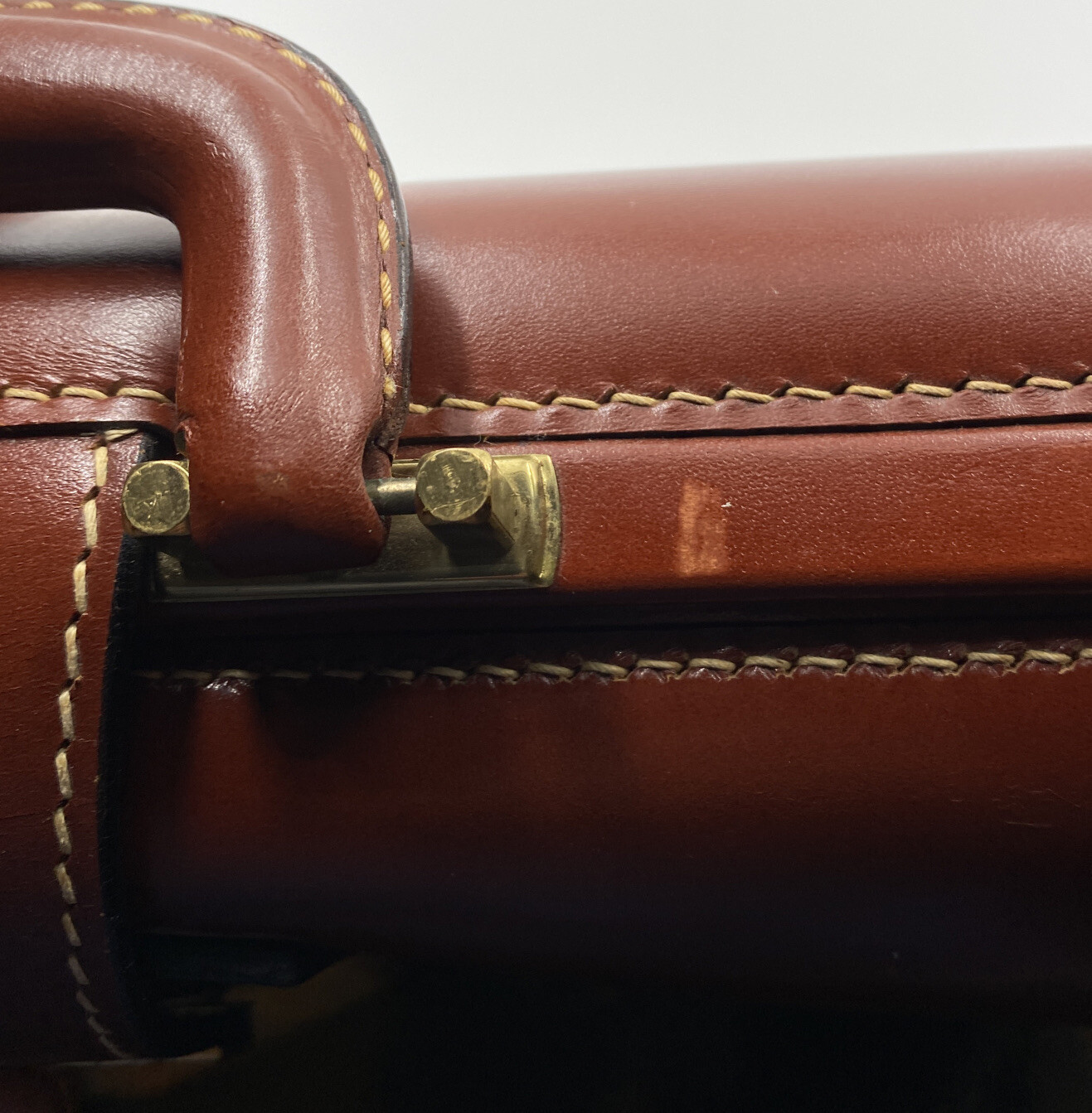 Vintage Leathercraft Briefcase EUC eBay