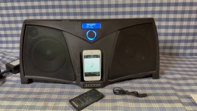 Kicker Ik501 iPod/iPhone Dock Speaker, Remote & iPod Touch