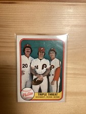 Schmidt/Rose/Bowa 1981 Fleer Triple Threat #645