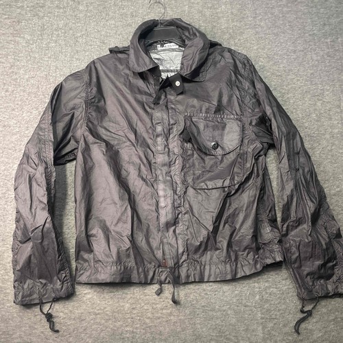 Stone Island Jacke Herren Small SM Regen schwarz ultraleicht Windbreaker Urban Tech - Bild 6 von 14