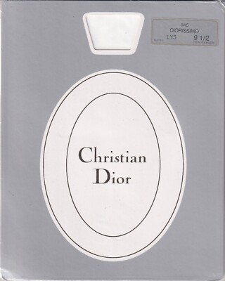 DIOR DIORISSIMO Strümpfe Farbe Lys. Größe 3 - 91/2. Ultra transparente Strümpfe.