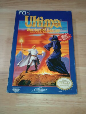 Ultima Warriors Of Destiny for NES (Nintendo), Block Buster Ex
