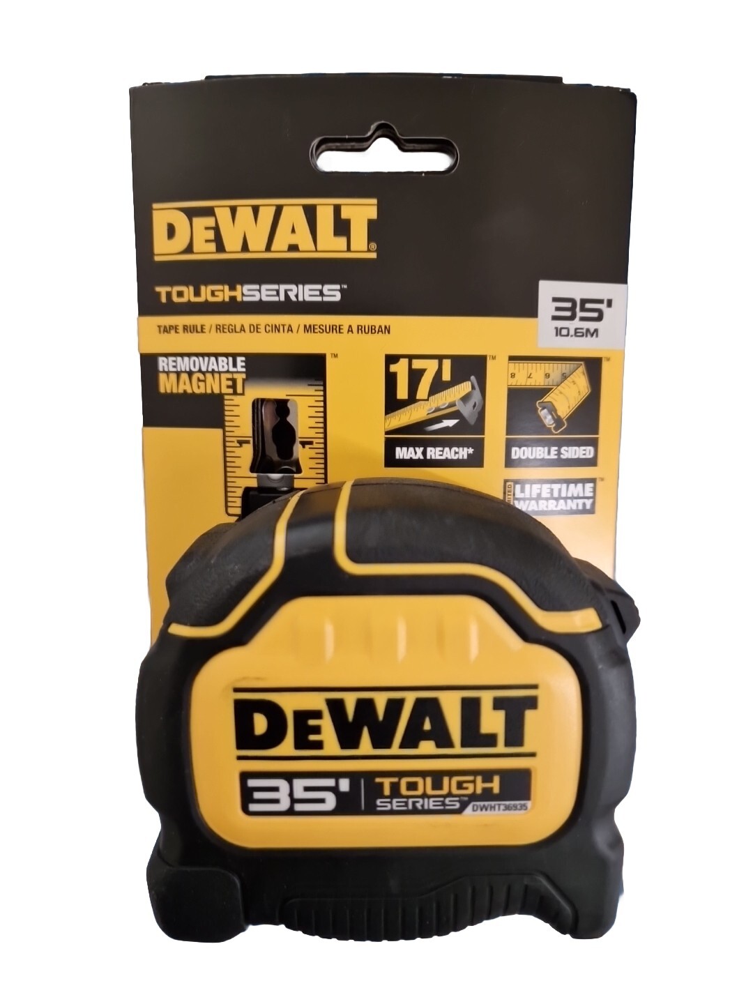 *NEW* DEWALT ToughSeries 35 ft Tape Measure (DWHT36935S) (FREE