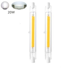 R7s Cob Mini Glass Tube Replace Halogen Lamp 118mm Powerful Led Spot Light Bulb