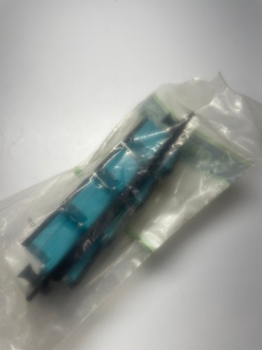 Adapter Panel Ceramic Sleeve Multimode SC Duplex 8-Fiber 4-Port Aqua - Picture 4 of 5