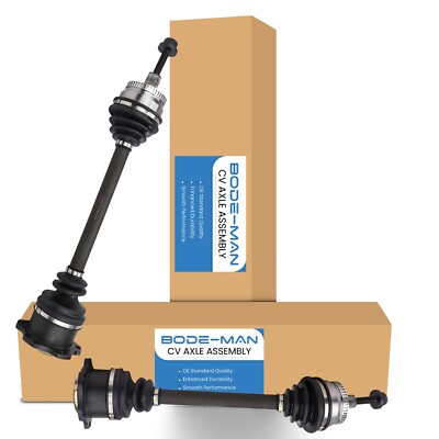 Pair Front CV Axle Shaft for 1997-99 2000 Audi A4 / A4 Quattro 1.8L Auto Trans.