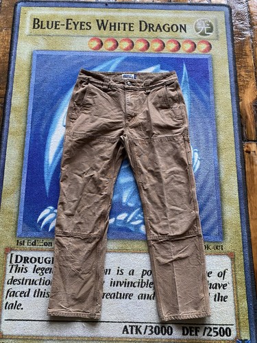 Pantalon de travail utilitaire en fonte Edgevale taille 32x32 marque Cordura tissu fabriqué aux États-Unis