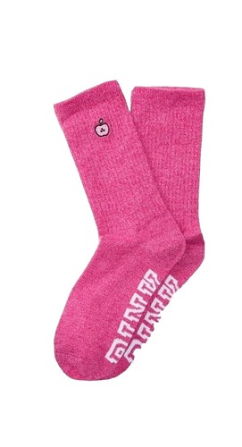 Supreme x Hanes Crew Socks 4 Pack Black/Olive/Pink/Red/White - One