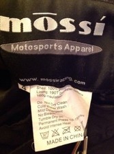 Mossi MotorSports Apparel 4 Black Pants