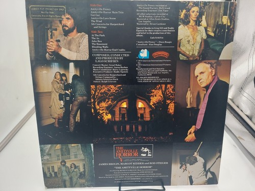 🎬 Amityville Horror Soundtrack LP Schallplatte (1979) 🎶 Sehr guter Zustand + Promo Ultraschall sauber - Bild 2 von 7